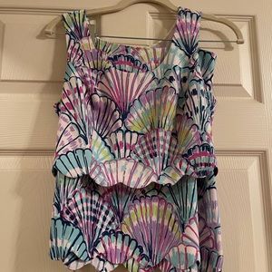 Two piece Lilly Pulitzer Oh Shello set